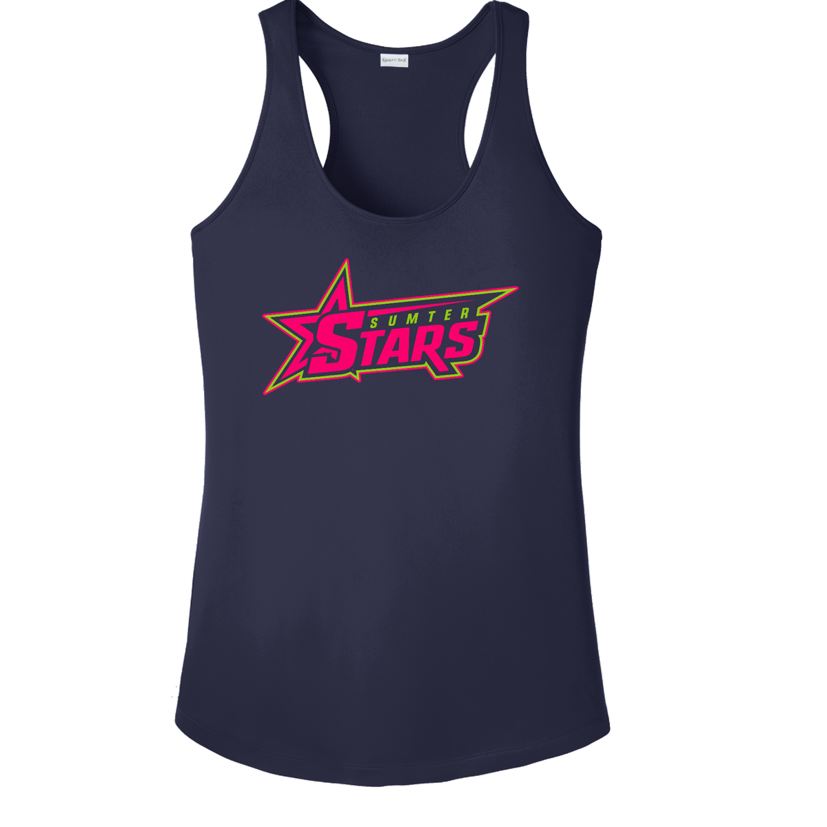 Sumter Stars Pink Logo Tank Top DRIFIT