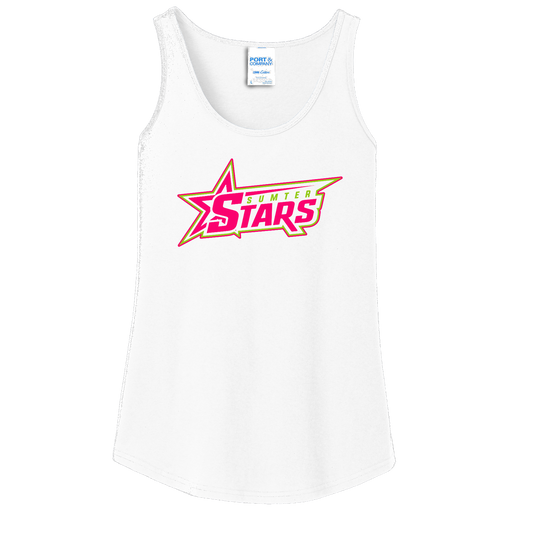 Sumter Stars Pink Logo Tank Top COTTON