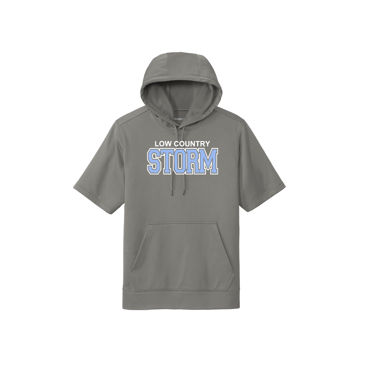 Adult Short Sleeve Dri Fit Hoodie T Shirt
