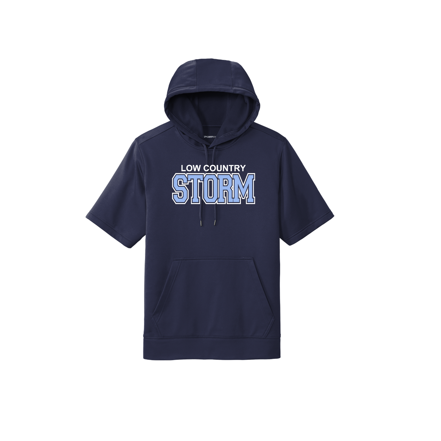 Adult Short Sleeve Dri Fit Hoodie T Shirt